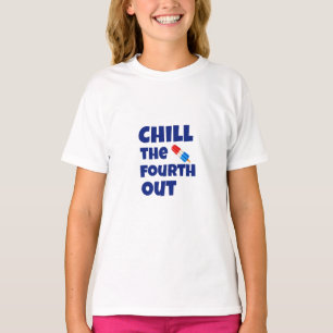T-shirt Refroidir le quatre juillet