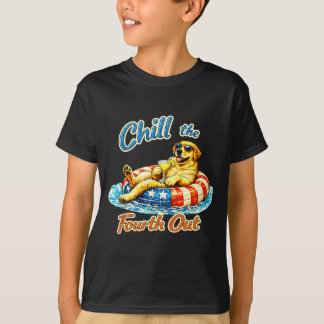 T-shirt Refroidir le quatrième de façon drôle amateur de c