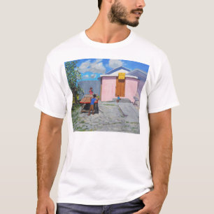 T-shirt Refuge de De African Queen de ping-pong