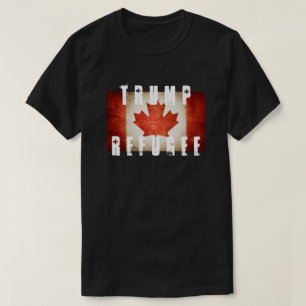 T-SHIRT RÉFUGIÉ AMÉRICAIN CANADA D'ATOUT