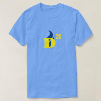 T-shirt Refuser la flamme bleue D à la troisième puissance