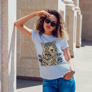 T-shirt Regal Jungle Wild Queen Grey