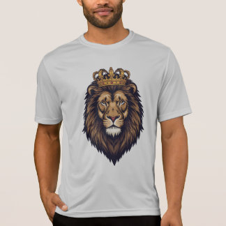 T-shirt Regal Lion Crown Emblem