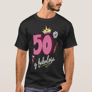 T-shirt Regalos para mujeres de 50 anos Playera de cumple