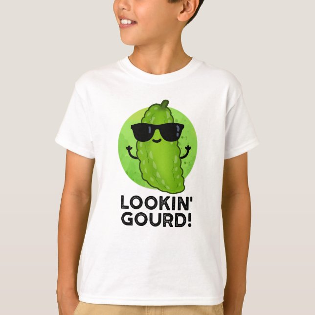 T-shirt Regard Gourd Funny Cool Veggie Pun (Devant)