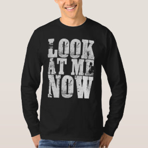 T-shirt Regarde-moi maintenant Lutte BJJ MMA