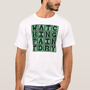 T-shirt Regarder Peinture Sèche, Extrêmement Aquarellée