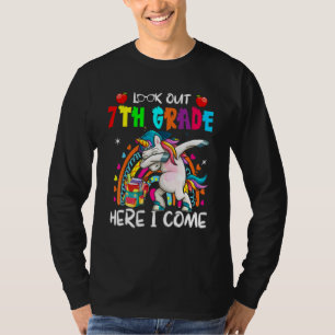 T-shirt Regardez 7e année   Je viens en faisant le dab Lic
