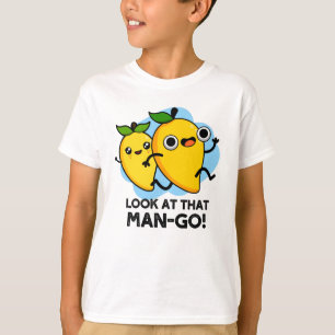 T-shirt Regardez Ce Jeu De Fruits Drôle De L'Homme