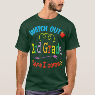 T-shirt Regardez La 2e Année Ici Je Reviens Étudiant À Sc
