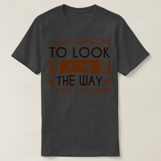 T-shirt Regardez Le Café (Design devant)
