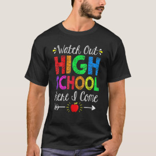 T-shirt Regardez Le Lycée Ici Je Reviens À L'École