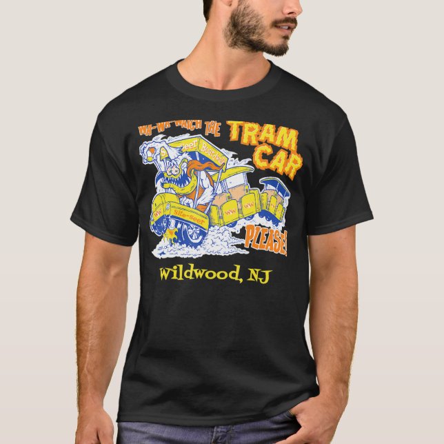 T-shirt Regardez Le Tram-Car Pour Hommes Femmes (Devant)