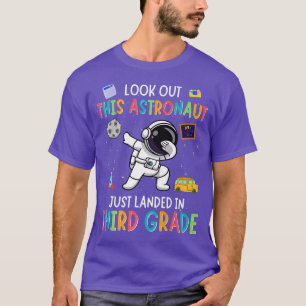 T-shirt Regardez les enfants astronautes de troisième anné