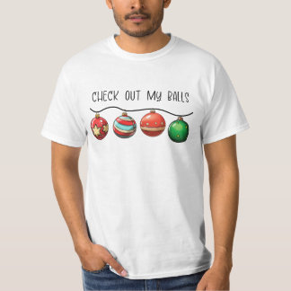 T-shirt Regardez Mes boules
