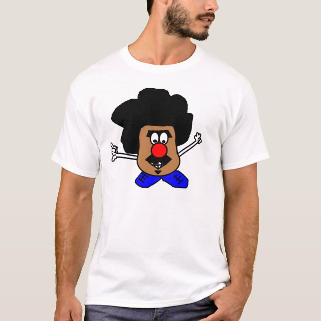 T-shirt Regardez qui obtiennent juste souteneurs (Devant)