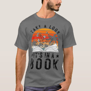 T-shirt Regardez son livre 14