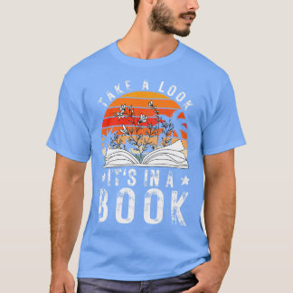 T-shirt Regardez son livre dans un livre 15