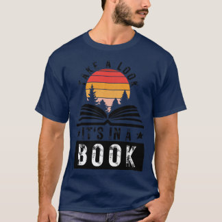 T-shirt Regardez son livre dans un livre 20