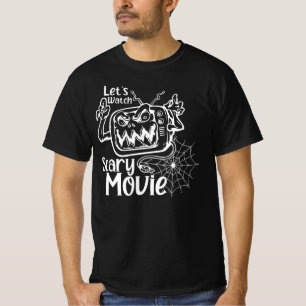 T-shirt Regardons le film effrayant ghostface, drôle hallo