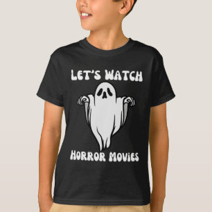 T-shirt Regardons les films d'horreur Drôle Halloween Homm