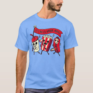 T-shirt Regardons les films d'horreur Drôle Halloween minu