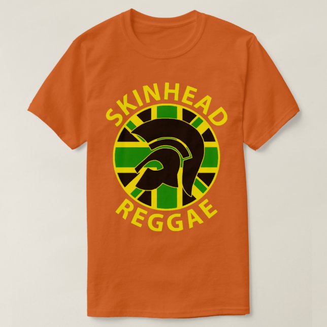 T-shirt Reggae à tête de peau (Design devant)