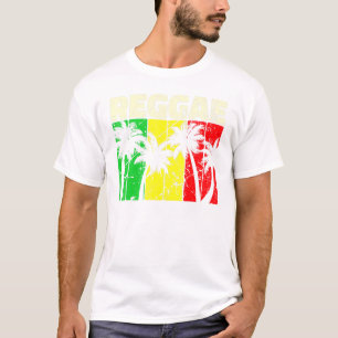 T-shirt Reggae cool Musik Rastafari Ragga Reggaeton Jamaik