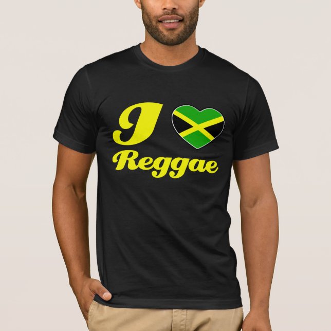 T-shirt Reggae d'amour ? (Devant)