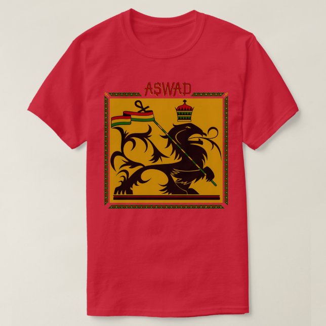 T-shirt Reggae d'Aswad (Design devant)