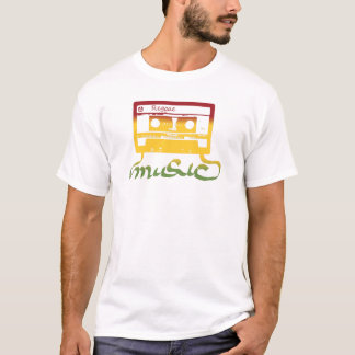 T-shirt reggae de bande de rasta