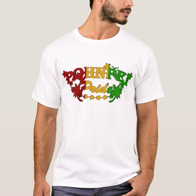 T-shirt Reggae de Pohnpei (Devant)