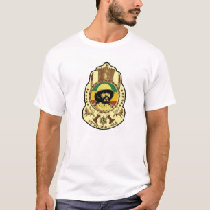 T-shirt Reggae Ethiopie Jamaïque de Haile Selassie Rasta