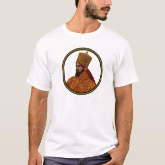 T-shirt Reggae Ethiopie Jamaïque de Haile Selassie Rasta
