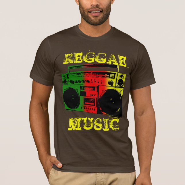 T-SHIRT REGGAE, MUSIQUE, TEE - SHIRT FAIT SUR COMMANDE (Devant)