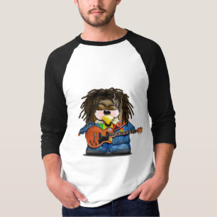 T-shirt Reggae Tux de balancier de Rasta
