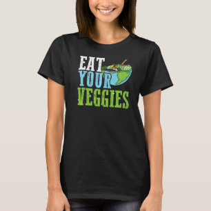 T-shirt Régime Basé Sur Le plante Manger Plus Légume Cute