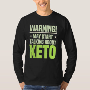 T-shirt Régime Cétogène Cétose Diététiste Faible Taux Gluc