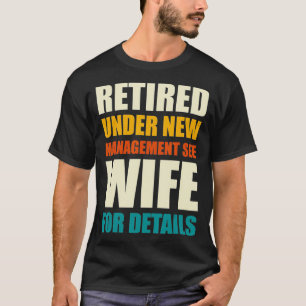 T-shirt Régime de retraite pour hommes âgés Humoristique g