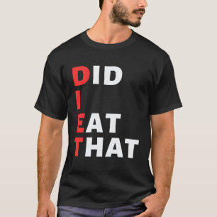 T-shirt Régime Végétalien Ai-Je Mangé Cela