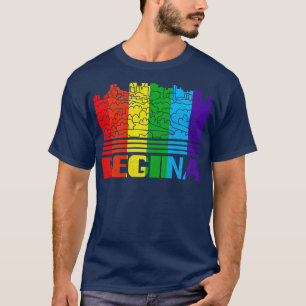 T-shirt Regina Pride Regina LGBT Gift LGBTQ Supporter Tee