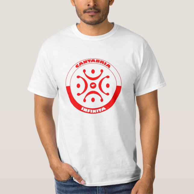 T-SHIRT RÉGION CANTABRIQUE INFINIE 2012 (Devant)