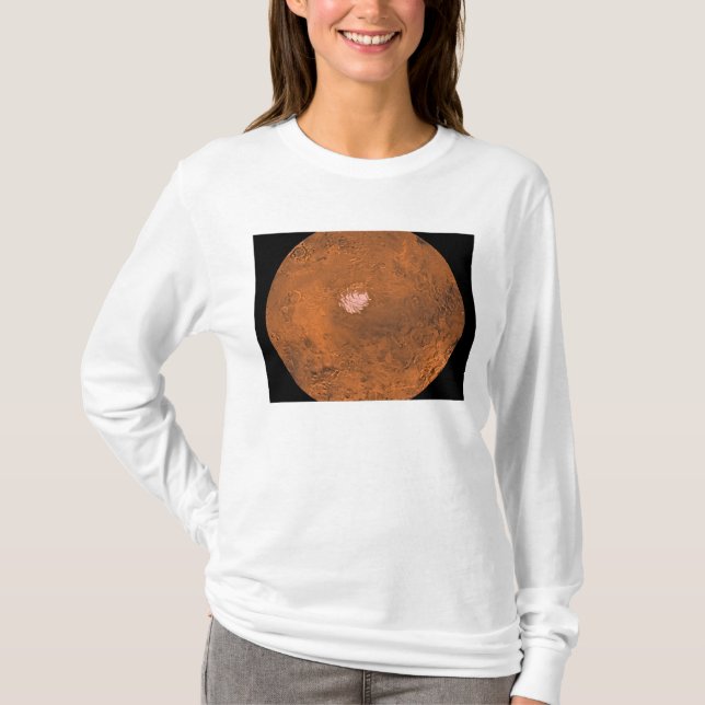 T-shirt Région de Mare Australe de Mars (Devant)