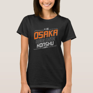 T-shirt Région d'Osaka Kansai Honshu