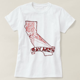 T-shirt Région la Californie de baie