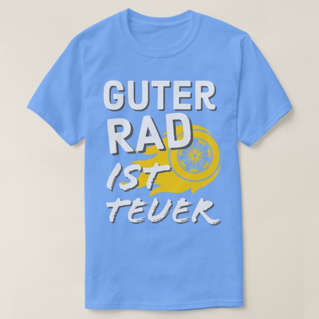 T-shirt Réglage automatique Spa de tuner Felgen Rad Spruch (Design devant)