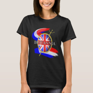 T-shirt Règle Britannia Union Jack Graphisme à thème brita