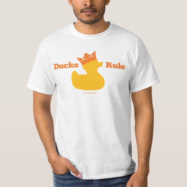 T-shirt Règle de canards (unisexe) (Devant)