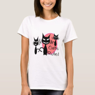 T-shirt Règle de chats ! ! ! ! ! ! ! ! !