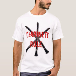 T-shirt Règle de clarinettes